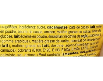 CHOCOLAT M & M'S PEANUT