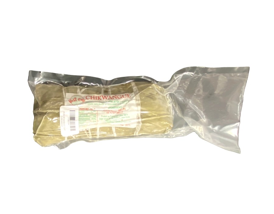 PAIN DE MANIOC CUIT CHIKWANGA SOUS VIDE