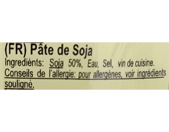 PATE DE SOJA NATURE