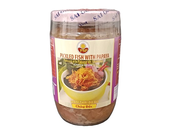 POISSON A LA PAPAYE EN SAUMURE