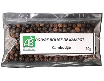 POIVRE ROUGE ENTIER KAMPOT