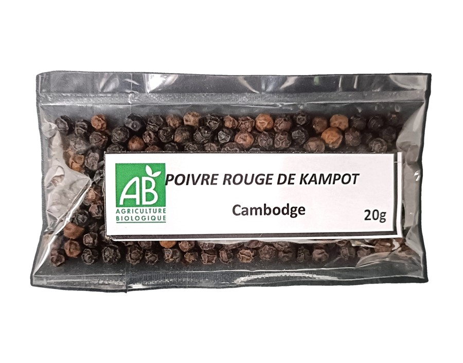 POIVRE ROUGE ENTIER KAMPOT