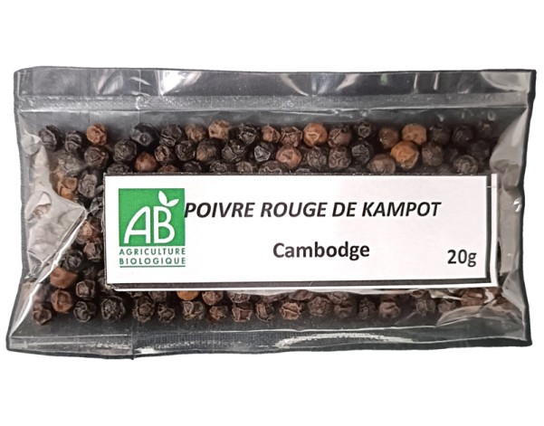 POIVRE ROUGE ENTIER KAMPOT