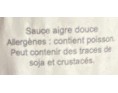 SAUCE AIGRE DOUCE