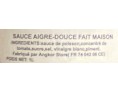 SAUCE AIGRE DOUCE