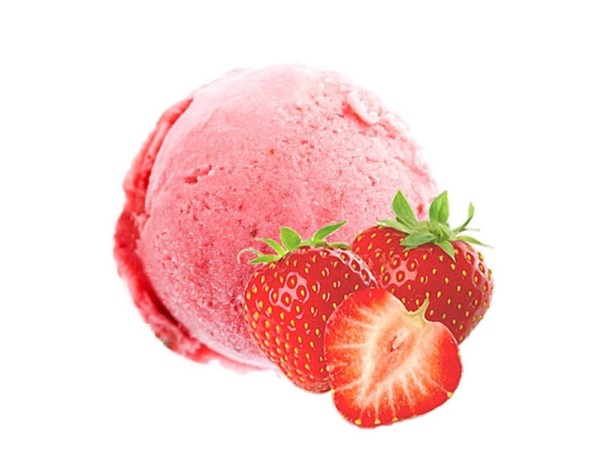 GLACE A LA FRAISE ****