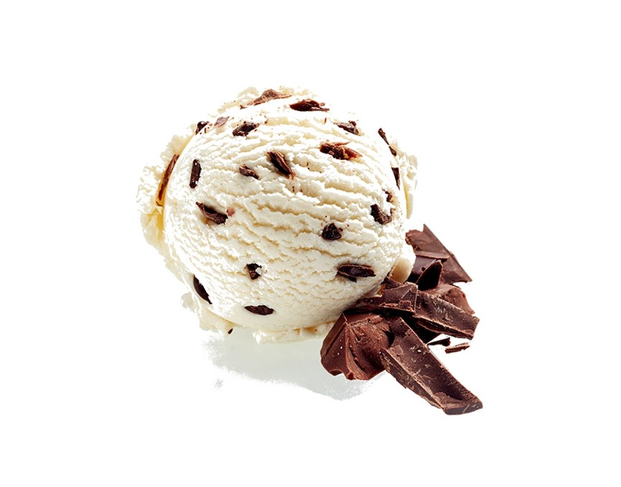 GLACE A LA VANILLE CHOCOLAT (STRACCIATELLA) ****