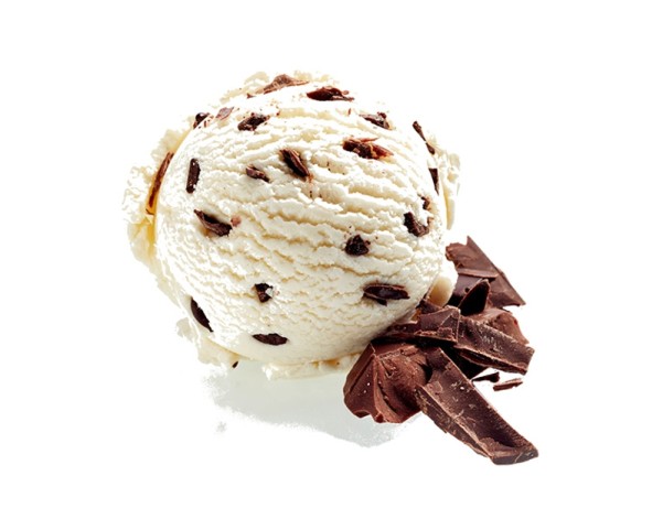 GLACE A LA VANILLE CHOCOLAT (STRACCIATELLA) ****
