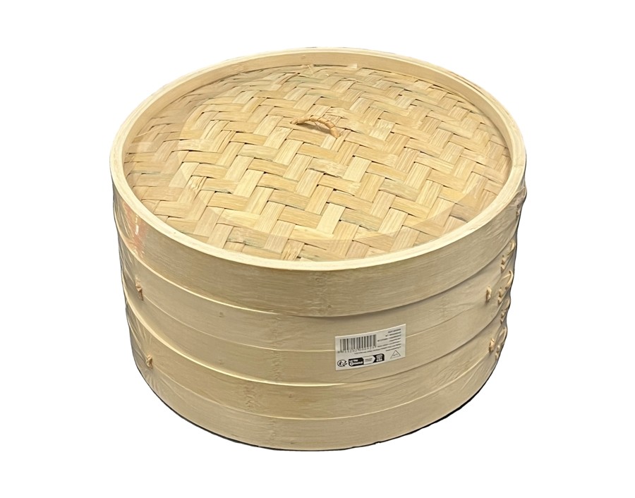 PANIER A VAPEUR ET COUVERCLE 30 CM 12 POUCES 3 P.