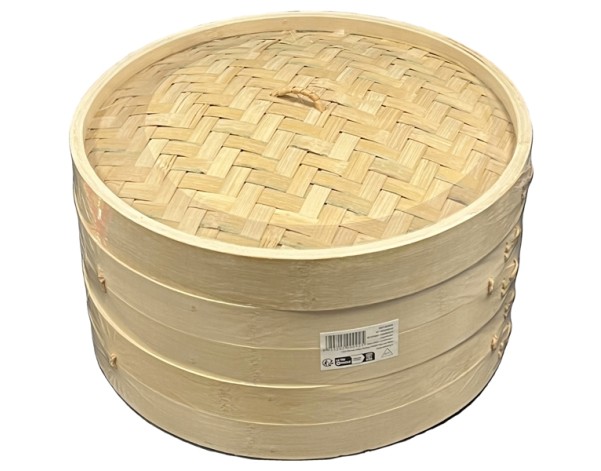PANIER A VAPEUR ET COUVERCLE 30 CM 12 POUCES 3 P.