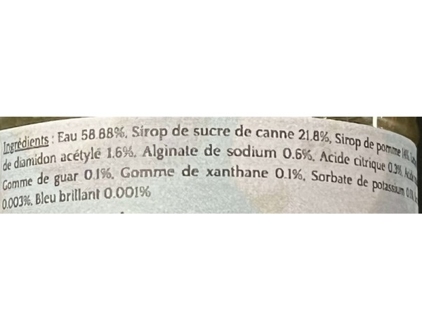 PERLES DE FRUIT POMME