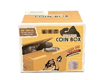 TIRELIRE GORILLE VOLEUR D’ARGENT