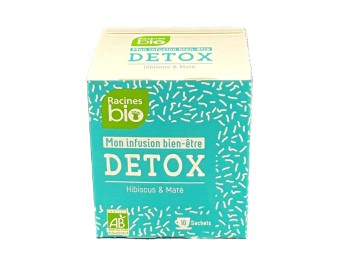 TISANE AU BISSAP / HIBISCUS ET MATE  10 P. BIO