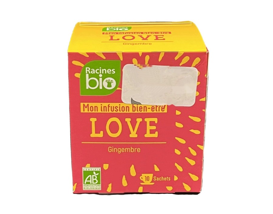 TISANE AU GINGEMBRE ET PASSION 10 P. BIO