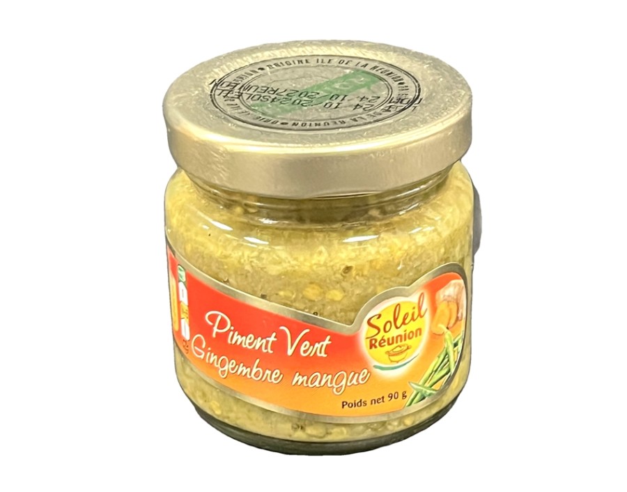 PIMENT VERT AU GINGEMBRE ET A LA MANGUE