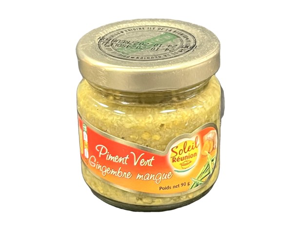 PIMENT VERT AU GINGEMBRE ET A LA MANGUE