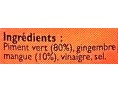 PIMENT VERT AU GINGEMBRE ET A LA MANGUE