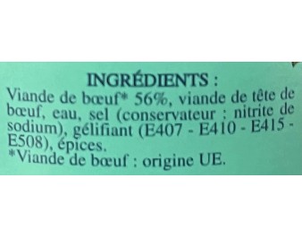 VIANDE DE BOEUF ASSAISONNE PIMENTE