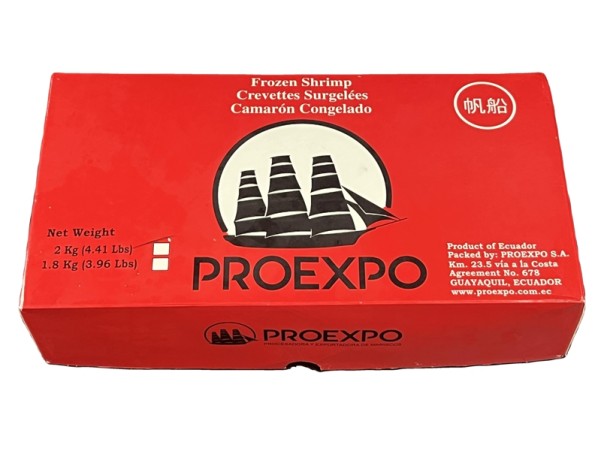 QUEUE DE CREVETTE 16/20 VANAMEI 70% ****