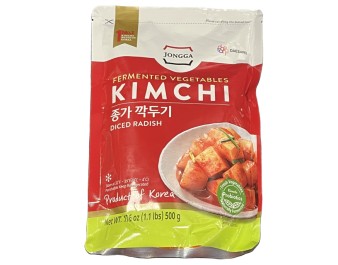 RADIS COUPE AU KIMCHI