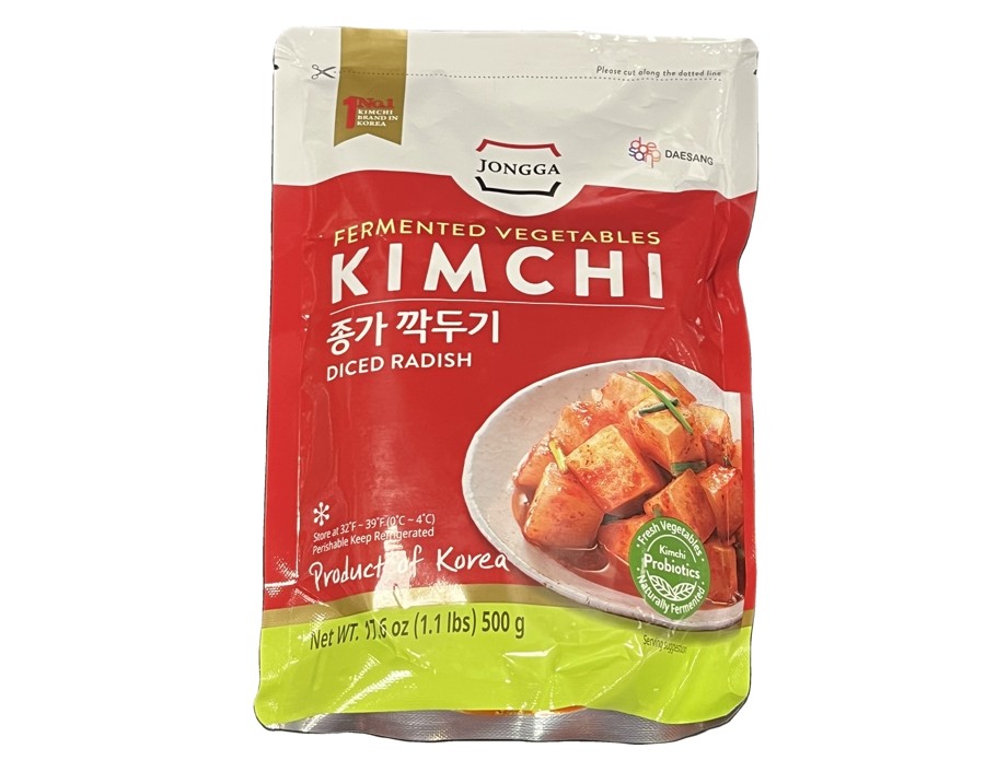 RADIS COUPE AU KIMCHI