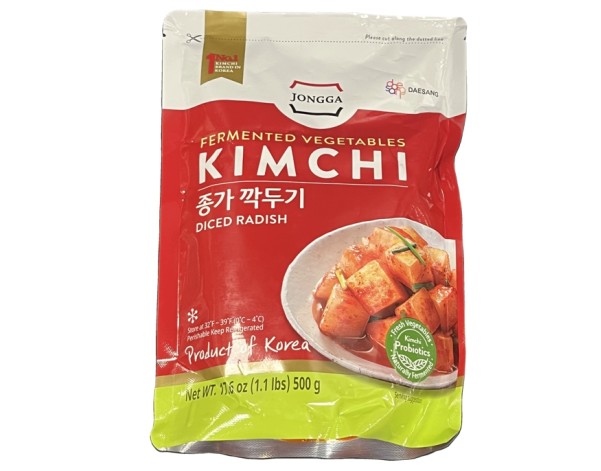 RADIS COUPE AU KIMCHI