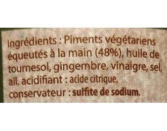 PATE DE PIMENT VEGETARIEN