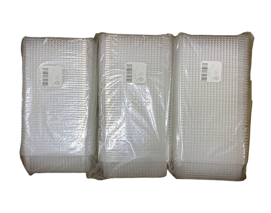 BARQUETTE PLASTIQUE 180 X 133 X 50 MM 0.75 L. 300 P.