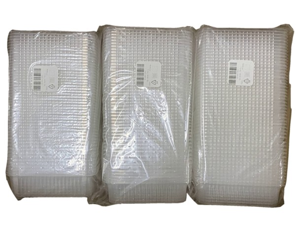 BARQUETTE PLASTIQUE 180 X 133 X 50 MM 0.75 L. 300 P.