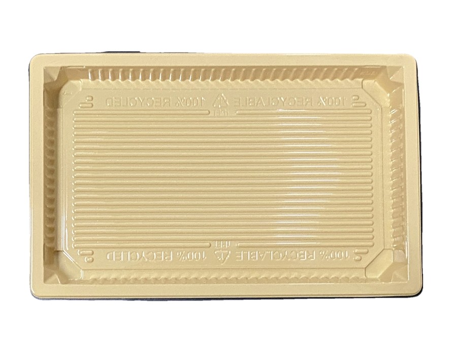 BARQUETTE PLASTIQUE SUSHI 214 X 134 X 20 MM 624 P. 1.50 L. A03