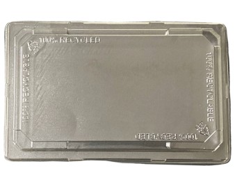 COUVERCLE PLASTIQUE SUSHI 218 X 139 X 30 MM 624 P. 1.50 L. A03