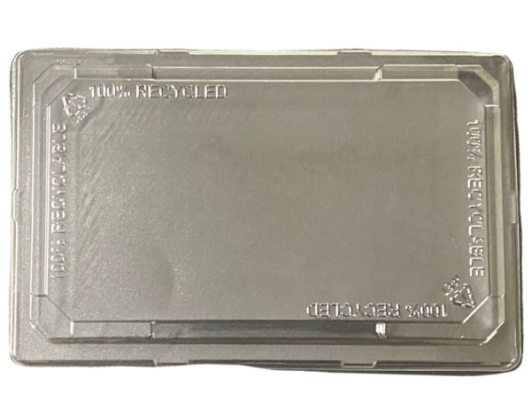 COUVERCLE PLASTIQUE SUSHI 218 X 139 X 30 MM 624 P. 1.50 L. A03