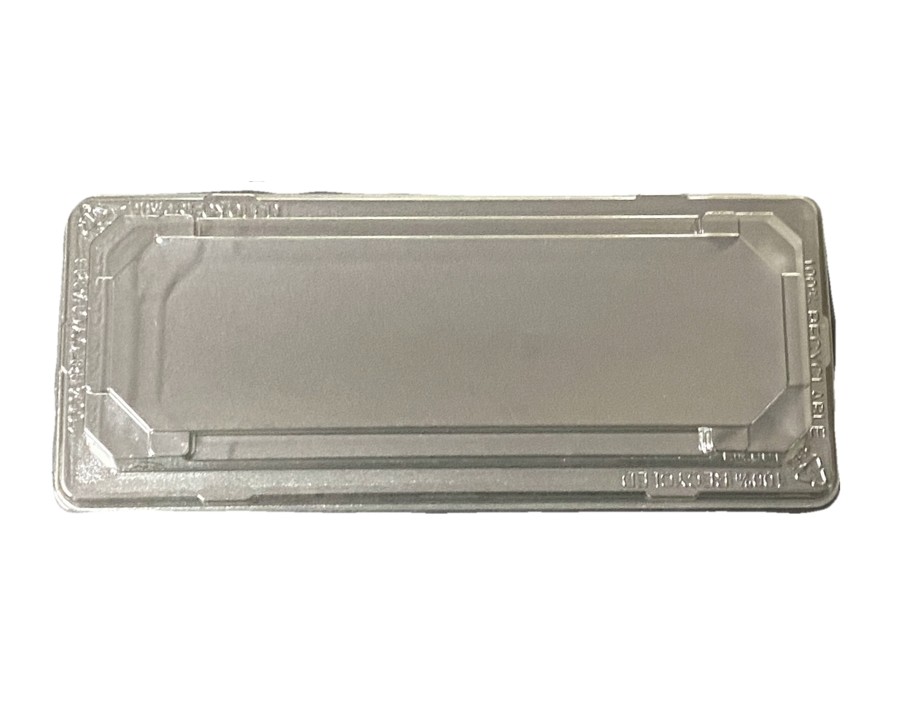 COUVERCLE PLASTIQUE SUSHI 220 X 90 X 22 MM  720 P. A06