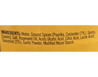 PATE DE CURRY TIKKA DOUX