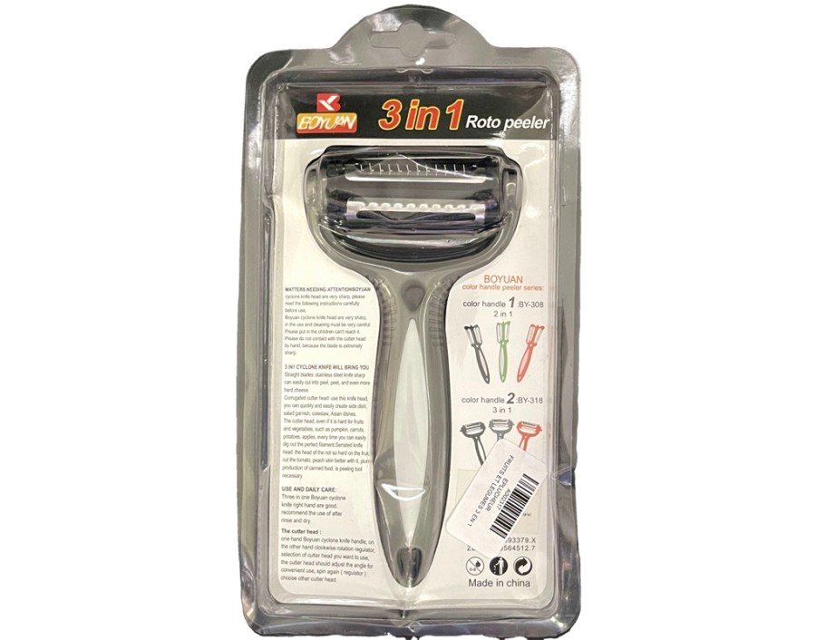 EPLUCHEUR FRUITS ET LEGUMES 3 IN 1