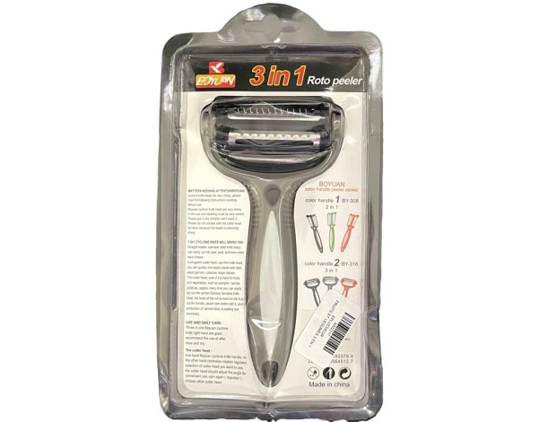 EPLUCHEUR FRUITS ET LEGUMES 3 IN 1