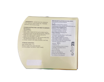 DESSERT AU RIZ GLUANT ET DURIAN AU LAIT DE COCO ****