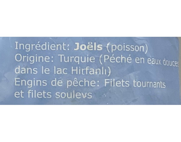 FRITURE DE JOELS ****