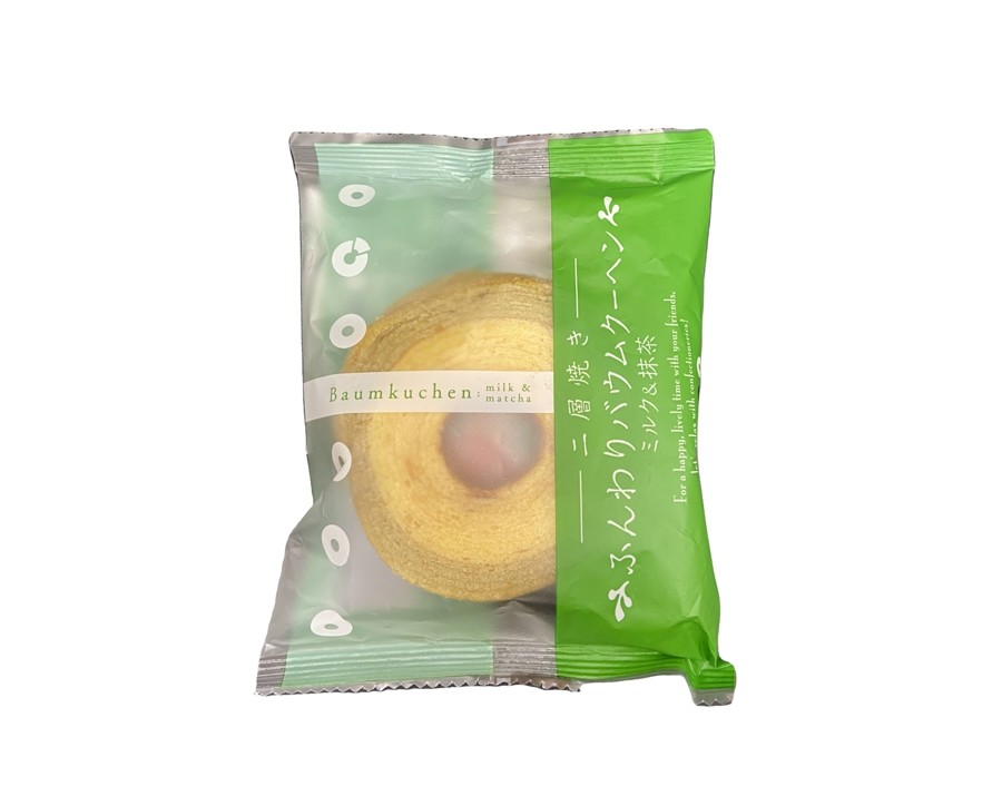 GATEAU BAUMKUCHEN LAIT ET THE VERT