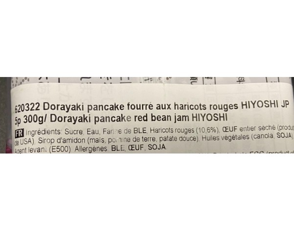 GATEAU DORAYAK AUX HARICOTS ROUGES 5 P.