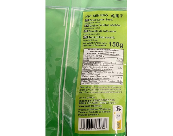 GRAINE DE LOTUS SECHEE
