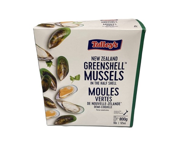 MOULE VERTE DEMI COQUILLE 30/45 ****