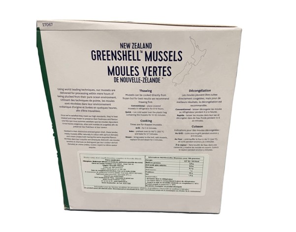 PROMO MOULE VERTE DEMI COQUILLE 30/45 ****