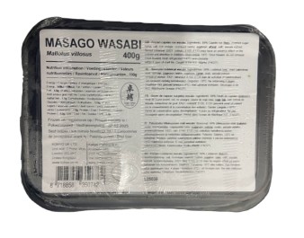 OEUFS DE CAPELAN VERT WASABI (MASAGO) ****