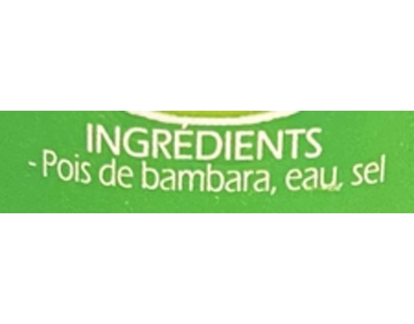 POIS DE BAMBARA VOANJOBORY