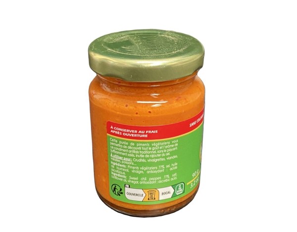 PUREE DE PIMENT VEGETARIEN