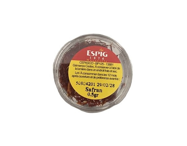 SAFRAN EN FILAMENT SECHE