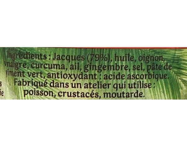 ACHARDS DE FRUIT JACKIER