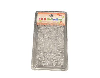 PERLE EN PLASTIQUE POUR MECHE