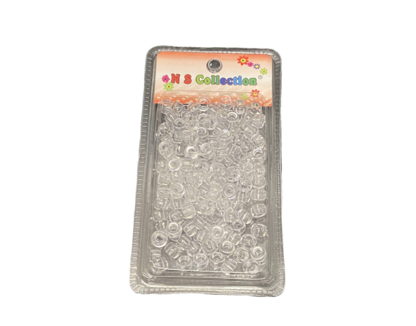 PERLE EN PLASTIQUE POUR MECHE